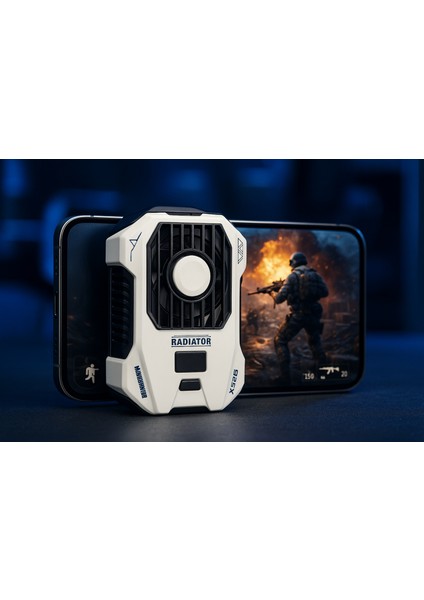 X136 Ultra Gaming Telefon Soğutucu | 3 Kademeli Ayar, Rgb Fan, Sessiz ve Güçlü Soğutma fiyatları