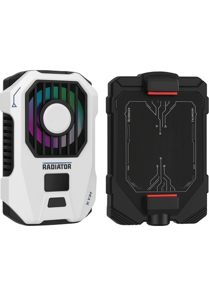 X136 Ultra Gaming Telefon Soğutucu | 3 Kademeli Ayar, Rgb Fan, Sessiz ve Güçlü Soğutma fırsatları