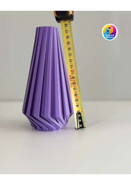 Modern Çizgili Dekoratif Vazo fiyatları