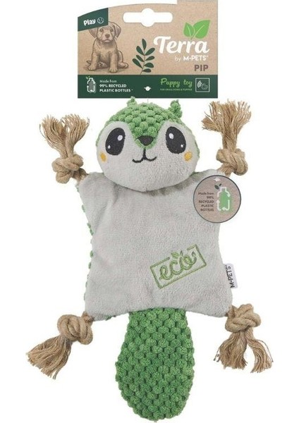 Terra Eco Pip Peluş Yavru Köpek Oyuncağı 25 cm