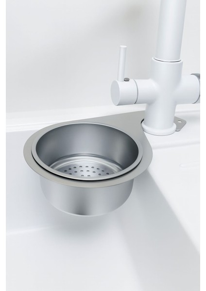 Çelik Kare Evyeler Için Mutfak Lavabo Süzgeci Sebze Yıkama Lavabo Çöp Sepeti indirimleri