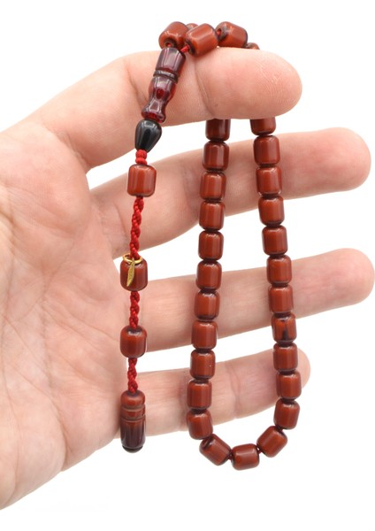 Hakkı Usta Imzalı Kapsül Kesim Bilek Boy Sıkma Kehribar Tesbih 114 modelleri