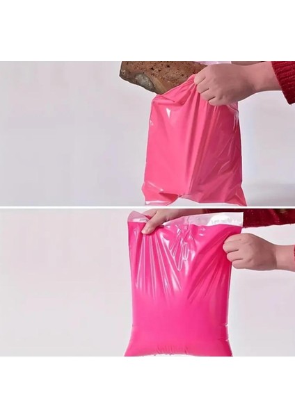Kargo Poşeti, E Ticaret Poşeti, Paketleme Poşeti, Cepsiz Kargo Poşeti, Fuşya 17X30 (100 Adet) modelleri