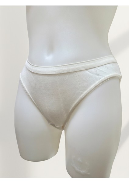 Kadın 3'lü Jakarlı Bikini Külot modelleri