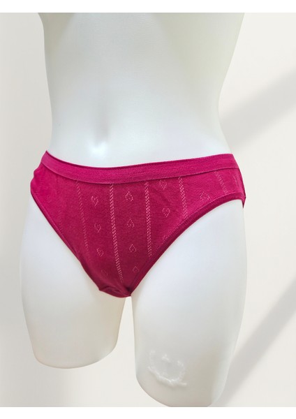 Kadın 3'lü Jakarlı Bikini Külot