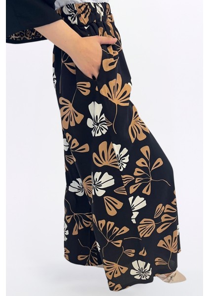 Viskon Etek Pantolon - Şık ve Rahat Kalıp Kadın Etek Pantolon