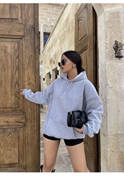 Unisex Gri Sweatshirt Yeni Sezon Ürün fiyatları