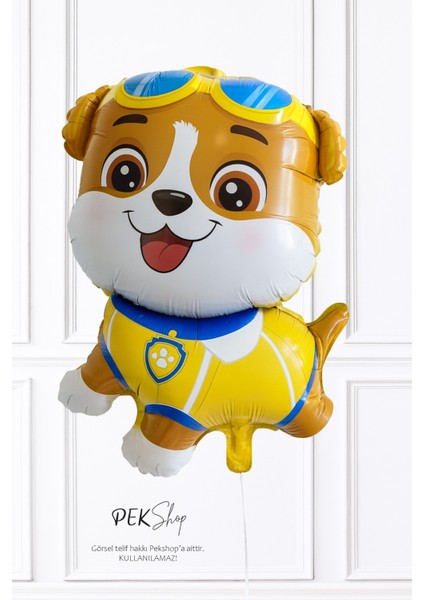 Bekçi Köpeği Folyo Balon Paw Patrol Rubble Balon