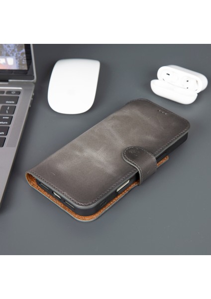 Casper iPhone 17 Pro Hakiki Deri Manyetik Cüzdan Kılıfı – Toronata modelleri
