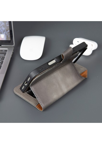 Casper iPhone 17 Pro Hakiki Deri Manyetik Cüzdan Kılıfı – Toronata fırsatları