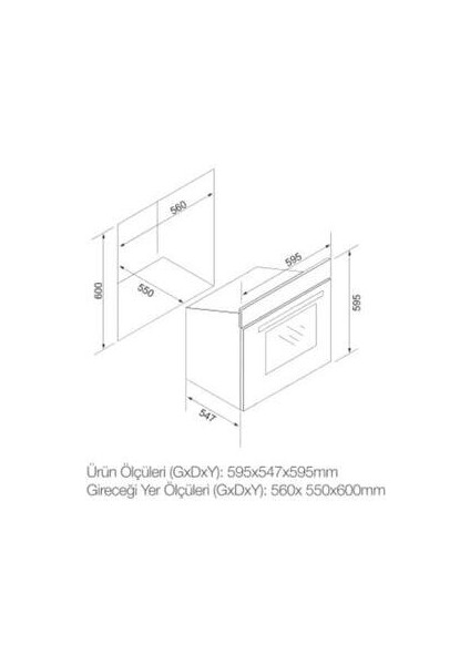 Beyaz 2'li Ankastre Set 5 Yıl Garanti (CS5343W01+BO6501W01) indirimleri
