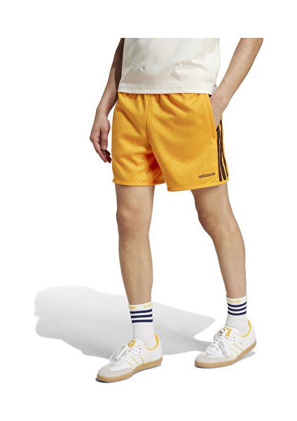 80S Knit Sprint Erkek Günlük Şort JC6514 Sarı