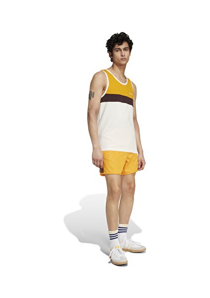 80S Knit Sprint Erkek Günlük Şort JC6514 Sarı modelleri