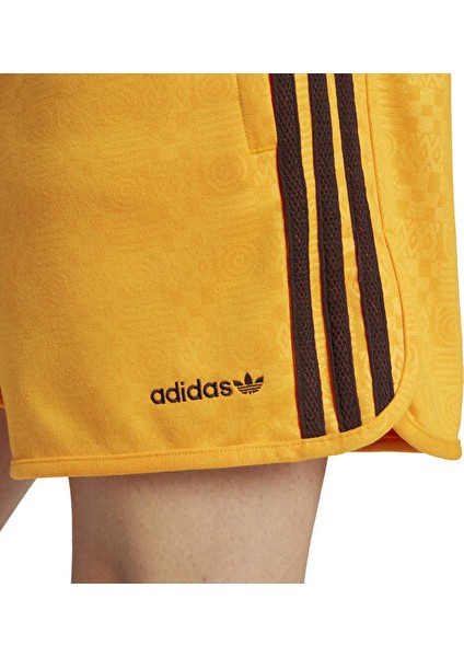 80S Knit Sprint Erkek Günlük Şort JC6514 Sarı indirimleri