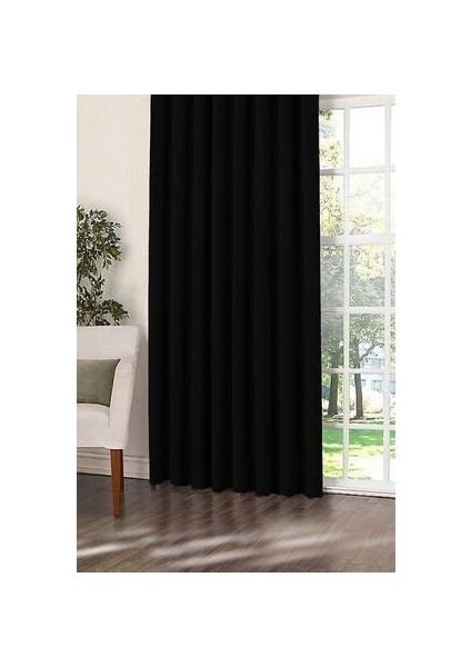 Blackout Karartma Güneşlik Perde Pilesiz Siyah modelleri