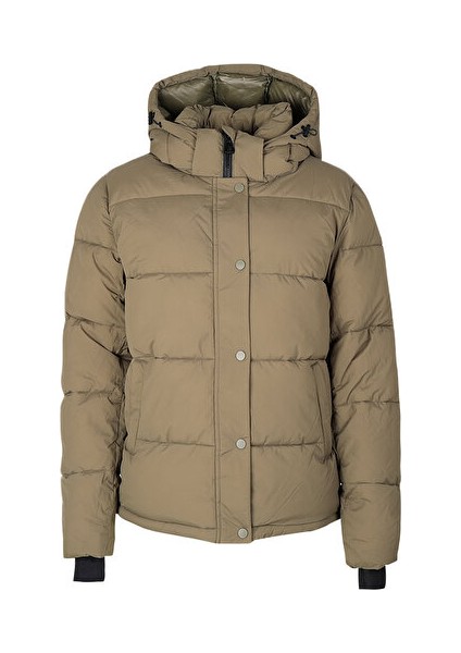 Onlann Premium Puffer Kadın Günlük Mont 15287909-KALAMATA Haki