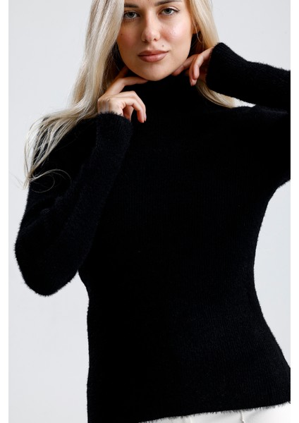 Balıkçı Yaka Sakallı Triko Kazak