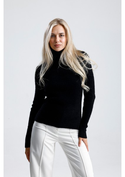 Balıkçı Yaka Sakallı Triko Kazak modelleri