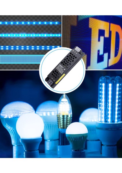 5A 60W 12V Şerit LED Trafosu IP20 Adaptör – Bakır fiyatları