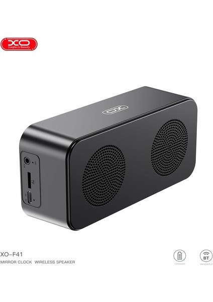 Dijital Ayna Ekranlı Bluetooth Hoparlör ve Çalar Saat – 1200MAH Şarjlı fiyatları