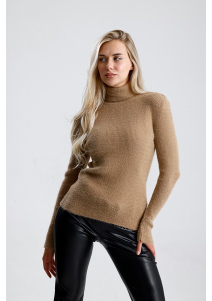 Balıkçı Yaka Sakallı Triko Kazak modelleri