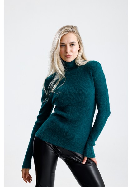 Balıkçı Yaka Sakallı Triko Kazak fırsatları