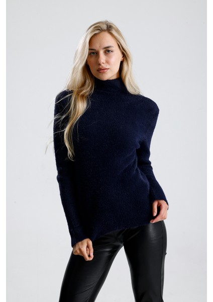 AYMİSS MODA Balıkçı Yaka Sakallı Triko Kazak fırsatları