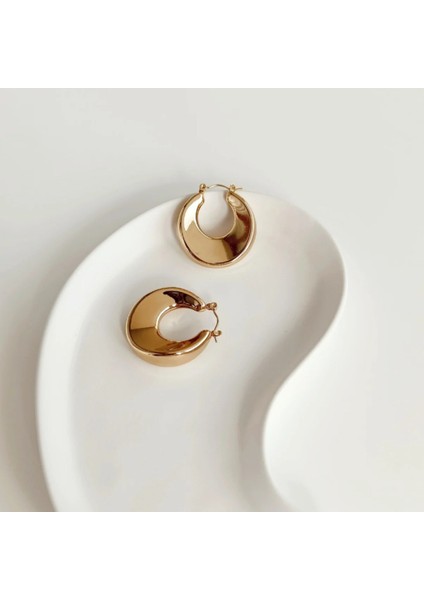 Isola Gold Çelik Küpe