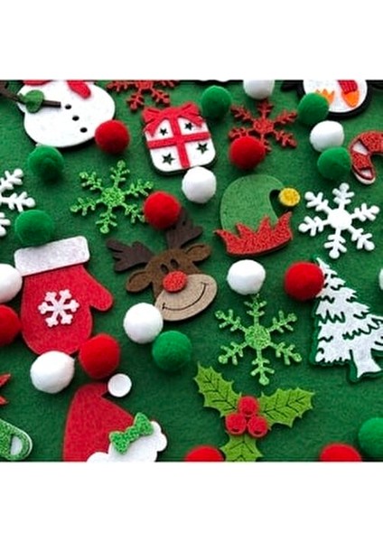 Yılbaşı Süsü Karışık Figür Ponpon 25 Parça fırsatları