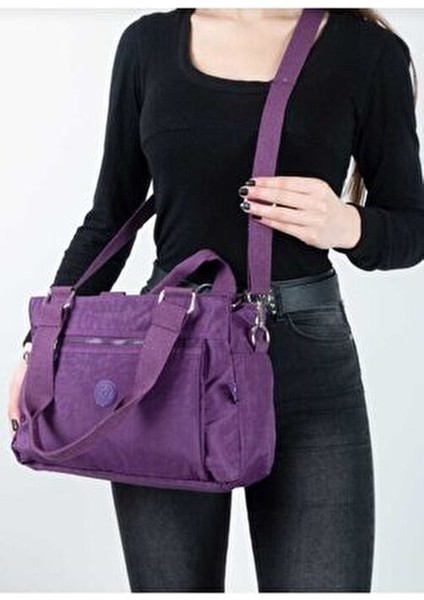 Kipling Kadın Çanta Mor Suni Deri Su Geçirmez Ergonomik Tasarım ile Şık Kullanım modelleri