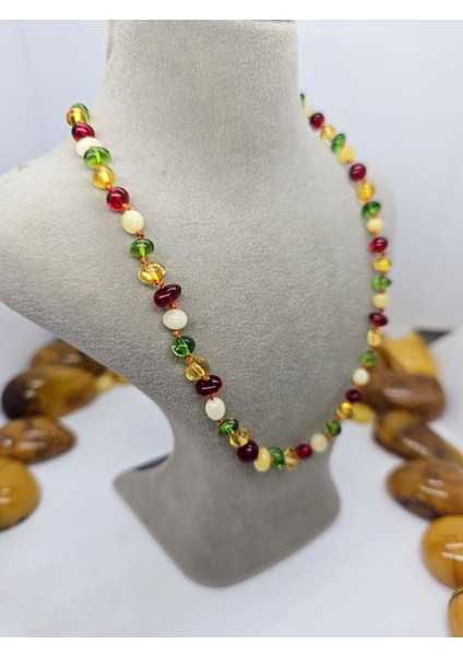 Kehribar Bebek Kolyesi Sertifikalı modelleri