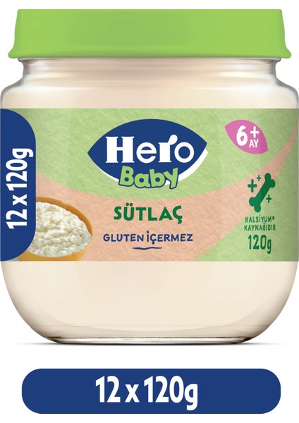 Sütlaç Kavanoz Mama 120g x12