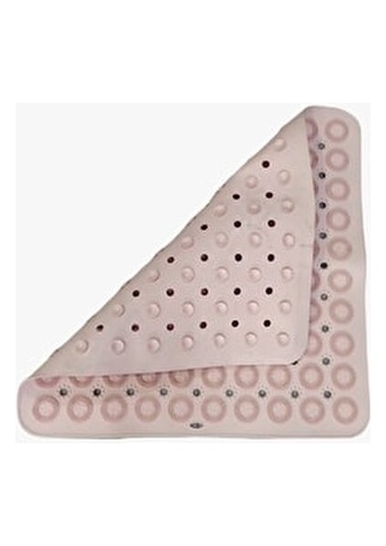 Kare Masajlı Silikon Banyo & Duş Kaydırmazı Pembe Renk GP-150 modelleri