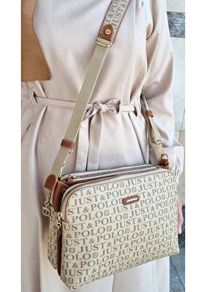 Kadın Taş Taba Omuz Çantası Postacı Çantası Çapraz Çantası 2044