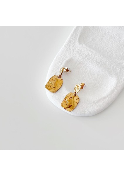 Plate Gold Çelik Küpe fiyatları