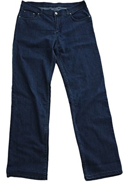 Erkek Büyük Beden Regularfit Yüksek Bel Kot