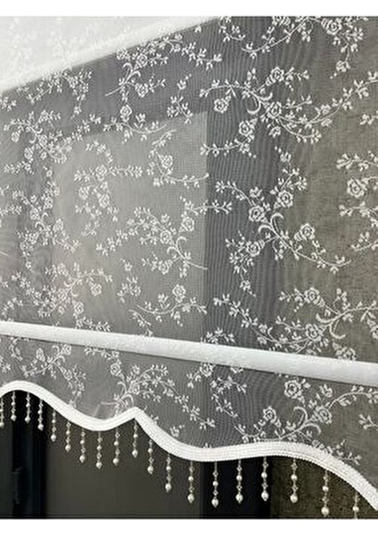 Vp 2001 Çift Mekanizmalı Beyaz Tül ve Stor Perde Polyester Kumaşla modelleri