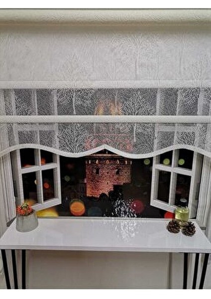 Çift Mekanizmalı Stor Perde Polyester Kumaşla Modern Tasarım 3 Renk Seçeneği