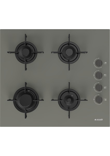 Ocd T 601-1 Eg Gazlı Cam Tablalı Ocak