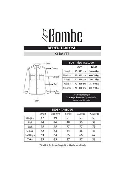 Slim Fit Erkek Kot Gömlek Buz Mavisi indirimleri