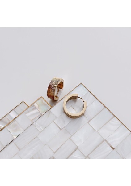 Chic Gold Çelik Küpe