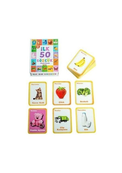 0-3 Yaş Zeka Kartları Seti - 3 Adet modelleri