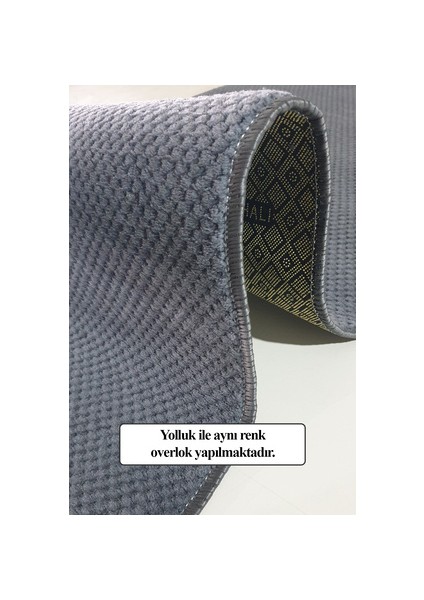 Kaymaz Tabanlı Kesme Kabartmalı Salon Koridor Mutfak Hali Antrasit Gri Yolluk Vzr 7004 Antrasit modelleri