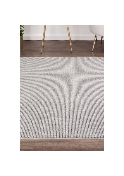 Gri Saçaklı Modern Dokuma Halı Salon Oturma Odası Yatak Odası Koridor Halısı Yolluk Gri