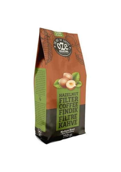 Fındık Aromalı Filtre Kahve 250G