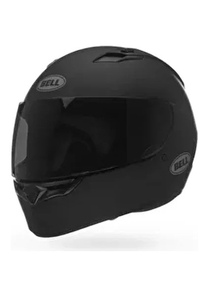 Qualifier Matt Black Mat Siyah Motosiklet Kaskı