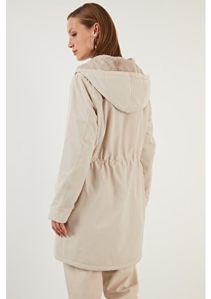 Onldahlia Çift Taraflı Kapüşonlu Mont Mont 15208727