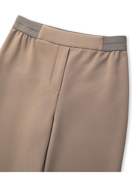 Parlak Şeritli Skinny Fit Pantolon IW6250003227014 indirimleri