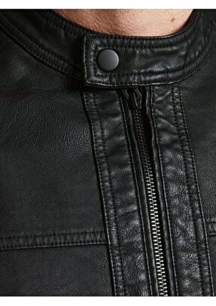 Klasik Suni Deri Ceket 12182461 Jjewarner Jacket Noos fırsatları