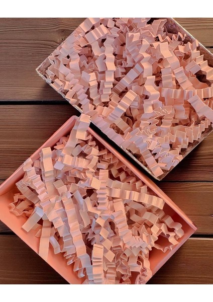 Zigzag Kırpık Kağıt, Hediye ve Kargo Koruma Malzemesi, Ambalaj Dolgu Kağıdı, Süsleme ve Paketleme Kırpıntı Kağıdı, 500 gr, Pembe fiyatları